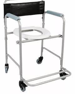 Cadeira De Rodas Higiênica Dobrável Aço D30 Dellamed (90kg)