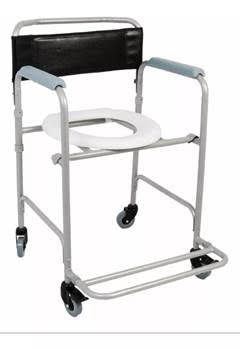 Cadeira De Rodas Higiênica Dobrável Aço D30 Dellamed (90kg)