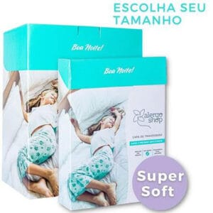 Capa Antiácaro para Colchão 100% algodão