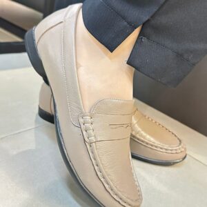Sapato Mocassim Antistress 100% Couro