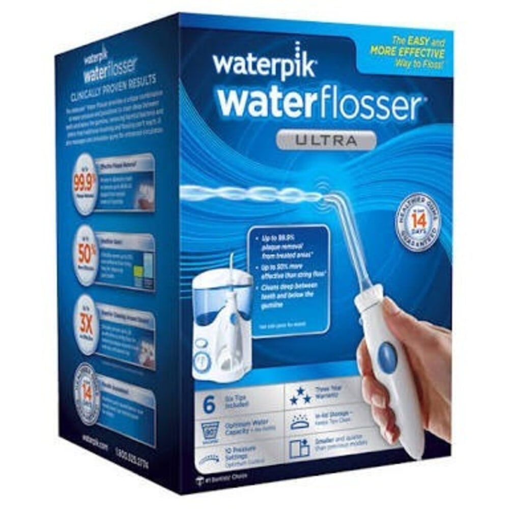 Irrigador Oral Waterpik Ultra Water Flosser WP100B 220V + 6 Bicos De Limpeza