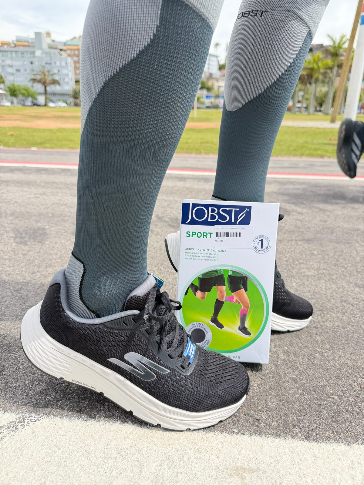 Meia de Compressão Unissex JOBST Sport 3/4