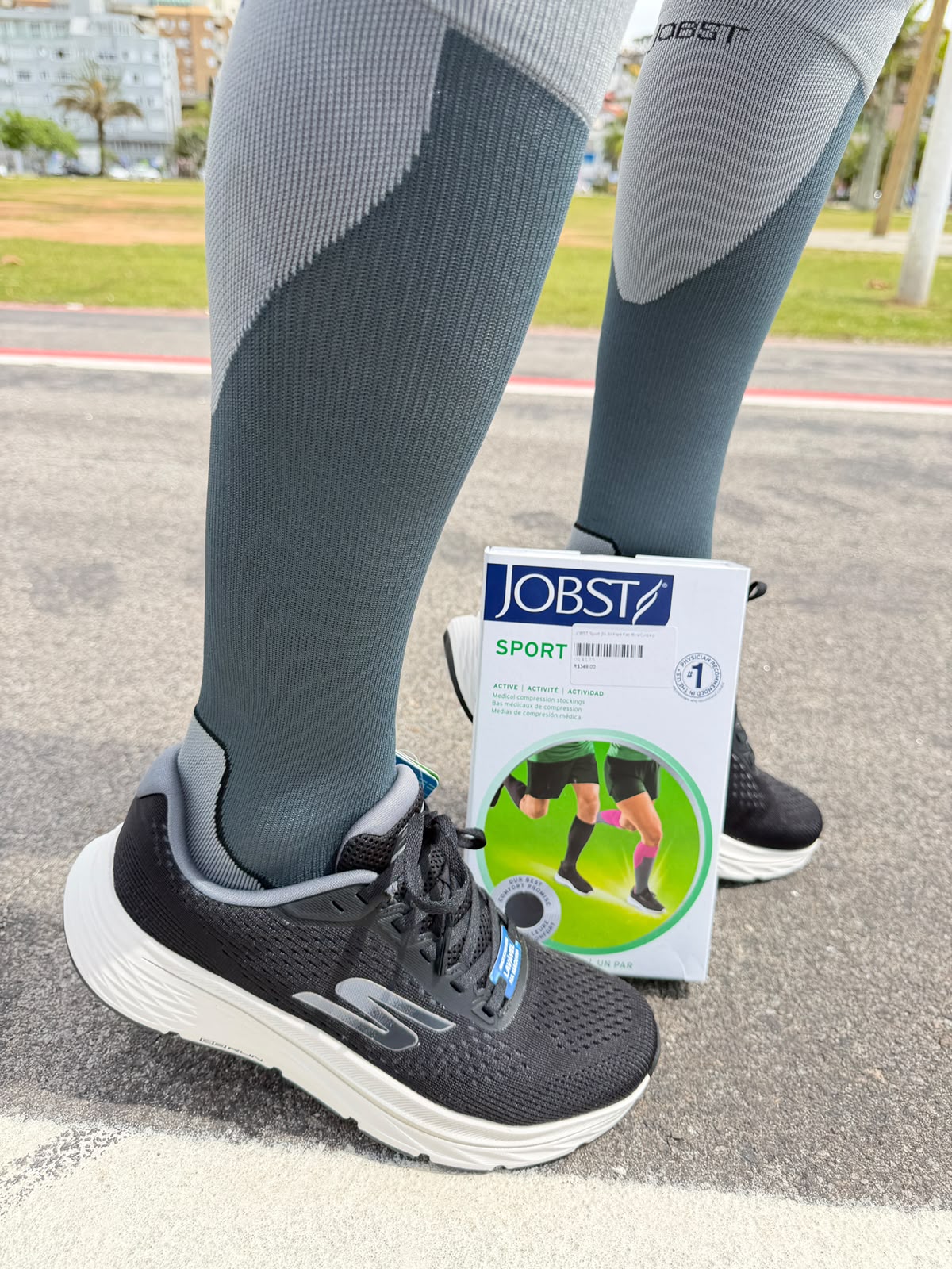 Meia de Compressão Unissex JOBST Sport 3/4
