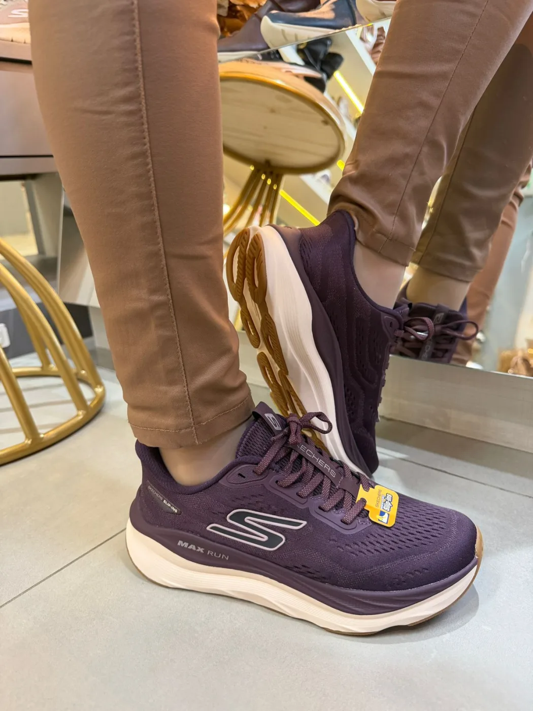 Tênis Feminino Max Run Good Year Skechers Original