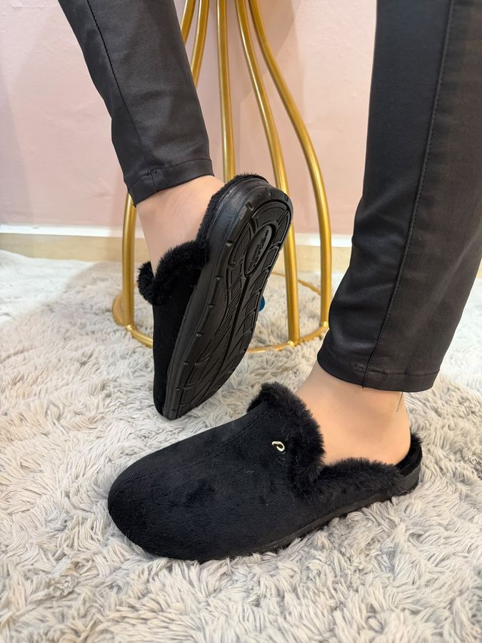 Pantufa Feminina Espumada Slip-on Pegada
