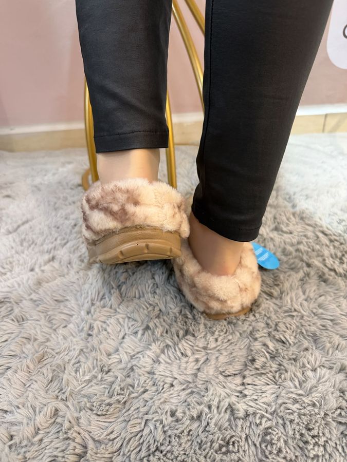 Pantufa Feminina Espumada Fechada Pegada - foto 4