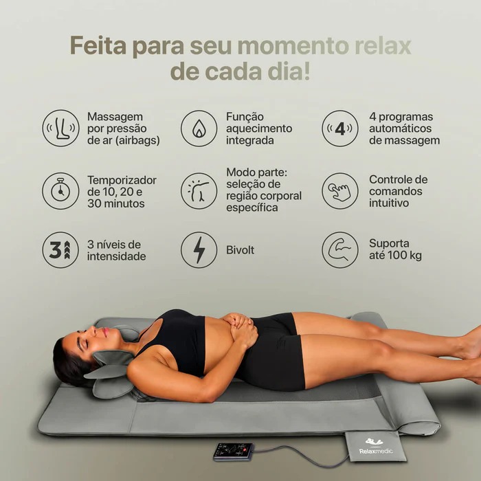 Esteira de Massagem Yogani Relaxmedic