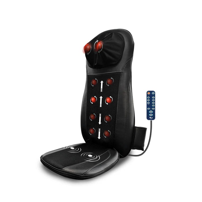 Assento Massageador Shiatsu Neck e Back Relaxmedic