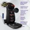 Assento Massageador Shiatsu Neck e Back Relaxmedic