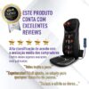 Assento Massageador Shiatsu Neck e Back Relaxmedic