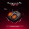 Dimensoes do Massageador de Pes StepFlow Relaxmedic