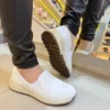 Sapatenis Feminino Antistress Opananken na cor branca