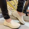 Sapatenis Feminino Antistress Opananken na cor off white