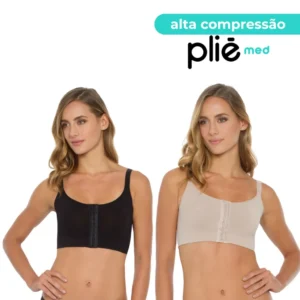 Sutiã Pós-cirúrgico Plié Med Alças Reguláveis