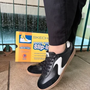 Tênis Feminino Casual Skechers Hands Free Slip-ins Preto