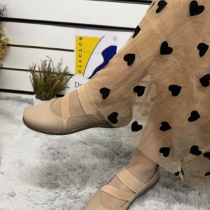 Sapatilha Feminina Antistress para Joanete em Couro e Lycra Opananken