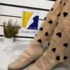 Sapatilha Feminina Antistress para Joanete em Couro e Lycra Opananken
