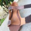 Sandália Feminina Antistress com Velcro para Pés Inchados Opananken