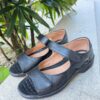 Sandália Feminina Antistress com Velcro para Pés Inchados Opananken