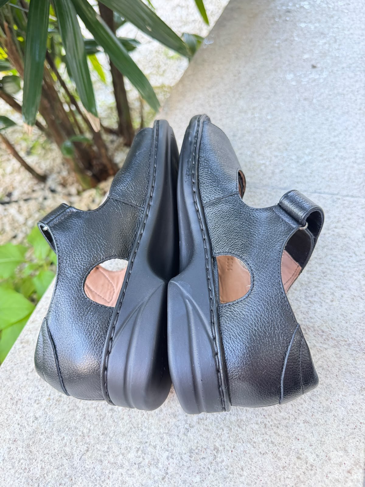 Sandália Feminina Antistress com Velcro para Pés Inchados Opananken
