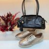Sapatênis Feminino Casual Antistress em Couro Opananken