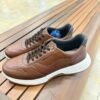 Sapatênis Masculino Casual em Couro com Amortecimento Pegada