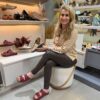 Tamanco Feminino Antistress Anatômico em Couro Opananken