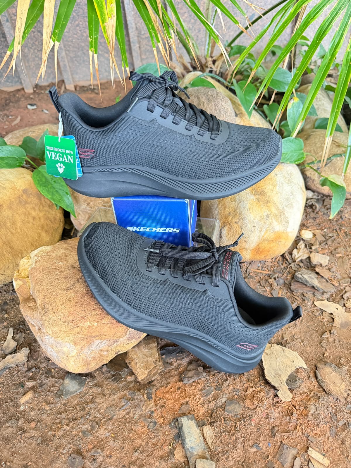 Tênis Masculino Skechers Bobs Sport Caminhada Preto